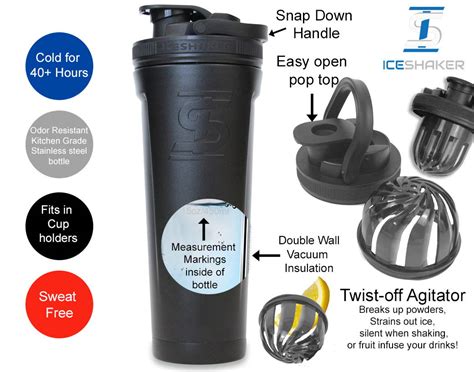 ice shaker insulated tumbler.